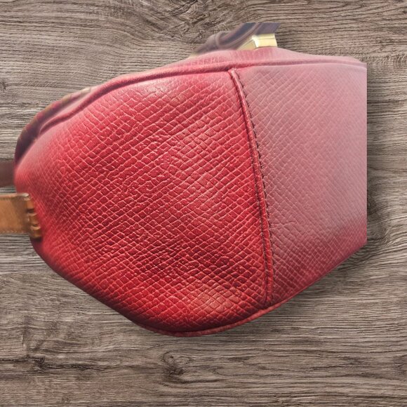 Fendi Vintage Two Way Deep Burgundy Leather - Slider Strap Includes COA 1970s - Picture 5 of 16